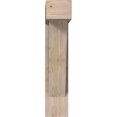 thumbnail image 2 of Ekena Millwork 7 1/2"W x 28"D x 36"H Traditional Block Smooth Bracket w/ Offset Brace, Douglas Fir, 2 of 25
