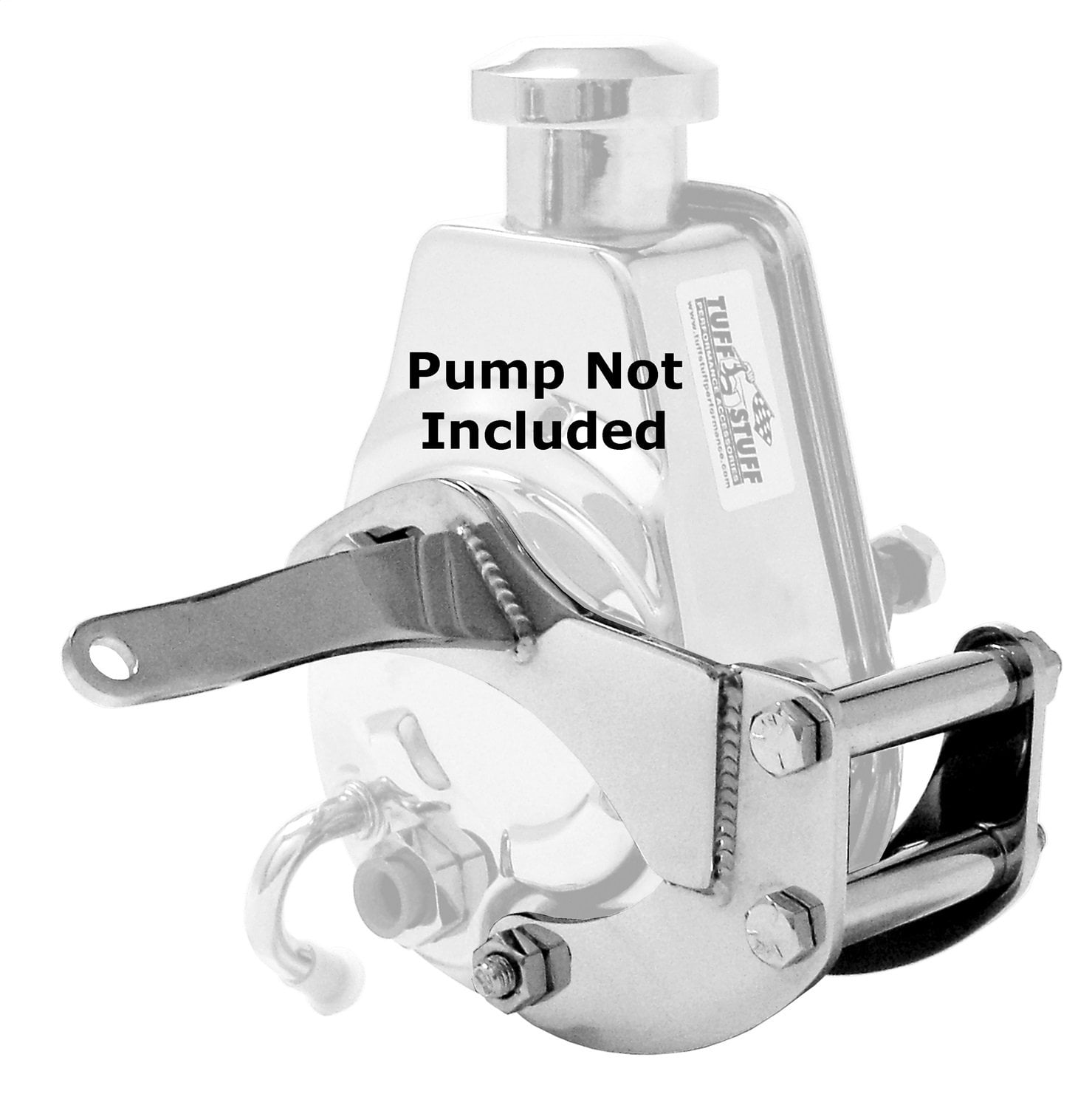 Tuff Stuff Performance 6504A Power Steering Pump Bracket Fits select: 1967-1969 CHEVROLET CAMARO, 1969-1972 CHEVROLET C10