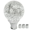 thumbnail image 2 of Faux Crystal Gear Shifter,Universal Round Ball Shift Car Shift Level Head Car Modified Gear Shift Knob User-Friendly Design, 2 of 14