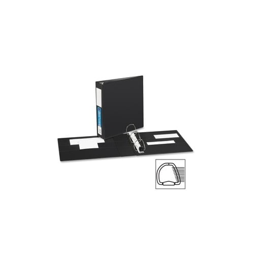Avery Heavy-Duty Binder with Locking One Touch EZD Rings 2' Binder Capacity - Letter - 8 1/2' x 11' Sheet Size - 540 Sheet Capacity - 3 x D-Ring Fastener(s) - 4 Internal Pocket(s) - Chipboard, Po