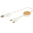 thumbnail image 2 of Chechia Bamboo Details 5 in 1 Charging Cable, 2 of 3