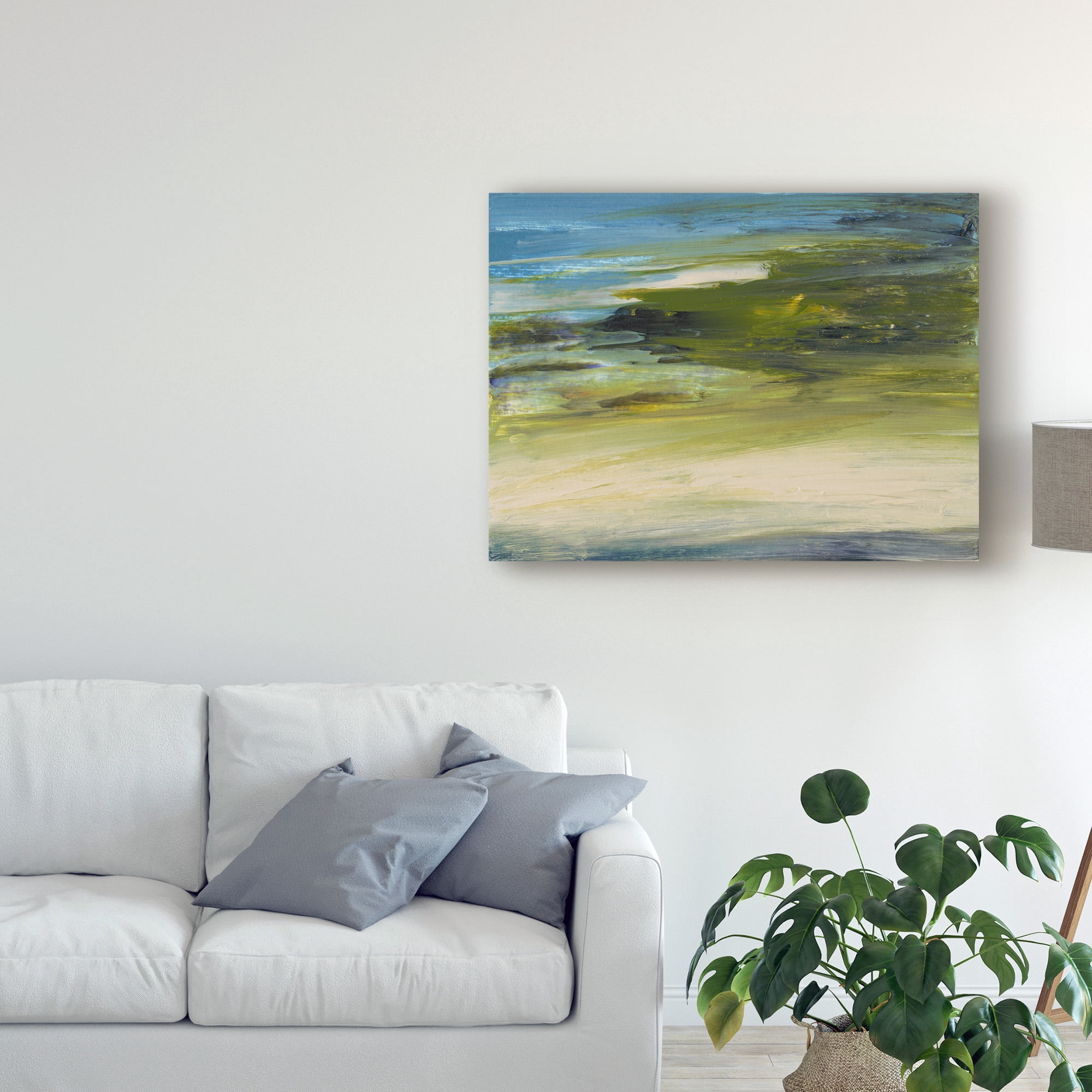 Trademark Fine Art 'Rivers Edge' Canvas Art by Sharon Gordon