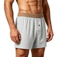thumbnail image 6 of Jamicy Underwear Briefs for Men 3 Pack Sleep Pajama Bottom Sports Underwear Elastic Waist Lounge Underwear Loose Fit Boxer Shorts, 6 of 8
