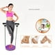 thumbnail image 4 of Disco magnético para torcer la cintura, masaje de pies, adelgazamiento de áreas grandes, protuberancias granulares, pedal, tabla de torsión de cintura con cuerda, color morado, 4 of 7