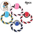 thumbnail image 2 of 4PCS Pet Chew Toy Creative Rope Ball Shape Pet Teething Toy Dog Chew Toy, 2 of 9