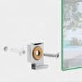 thumbnail image 2 of Frameless Bathroom Mirror Glass Wall Mounting Fixing Kit Hardware-With Screws Shelf Support Brackets Holder Support Mirror Acces, 2 of 5