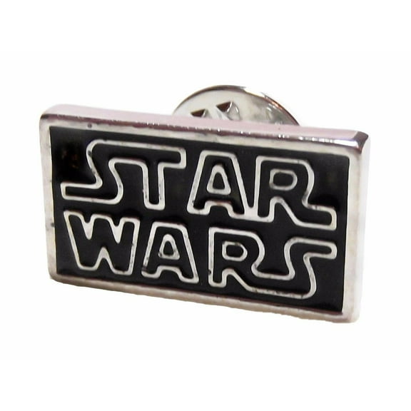 Star Wars Name Logo 1" Metal w/ Enamel Finish Pin