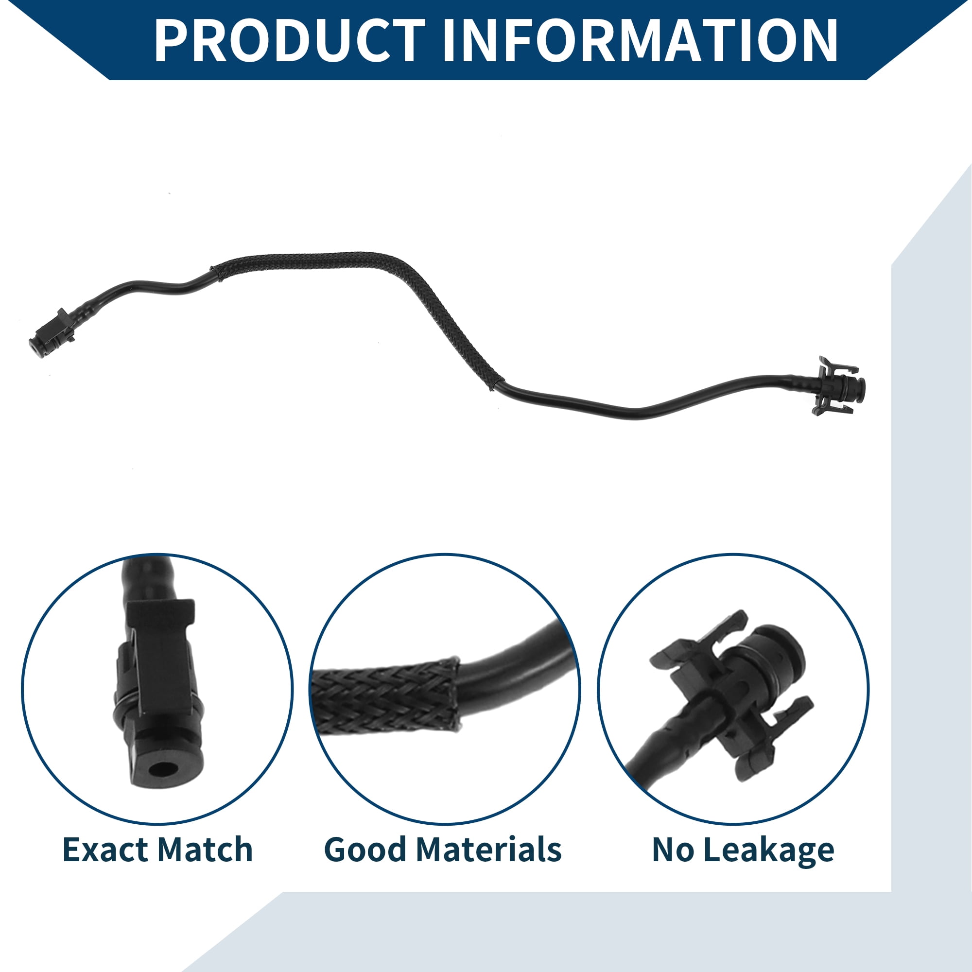 Unique Bargains Radiator Hose for VOLVO XC70 Mk2 2007-2016 Engine Coolant Water Pipe