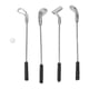thumbnail image 1 of Dollhouse Golfing Club, 1:12 Escala Textura Exquisita Alta Simulación de Plástico Aleación Resistente 5 Piezas Miniatura Golfing Clubes Para Dollhous, 1 of 7
