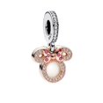 thumbnail image 1 of Disney 100 ° aniversario Mickey Minnie Charms Fit Original Pandora Charms pulseras y brazalete colgante joyería Berloque, 1 of 4