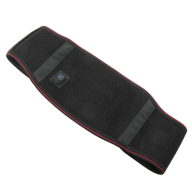 Cinturón térmico para espalda, almohadilla térmica para cintura, soporte lumbar para aliviar el dolor