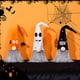 thumbnail image 2 of Muñeco de Peluche Enano de Pie con Forma de Murciélago Sin Rostro de Halloween, Juego de Decoración de Halloween A, 2 of 5