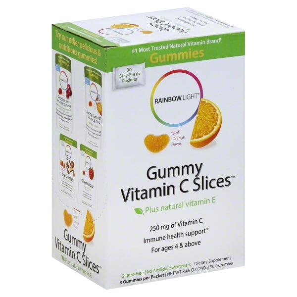 Rainbow Light Gummy Vitamin C Slices™ 30 pk box