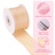 thumbnail image 3 of Cinta de Organza con Alambre Uxcell, 1-1/2 Pulgadas x 10 Yardas, Cinta Metálica Beige para Manualidades y Decoraciones, 3 of 7