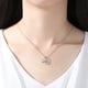 thumbnail image 4 of Collar para mujer, joyería para mujer, joyería de moda para mujer, collar con colgante de doble corazón, cadena, joyería de moda para mujer., 4 of 4
