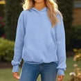 thumbnail image 6 of Mohiass Womens Oversized Hoodies Fleece Hooded Sweatshirts Casual Comfy Tops Fall Fashion 2025 Cute Clothes with Pockets Sky Blue S, 6 of 6
