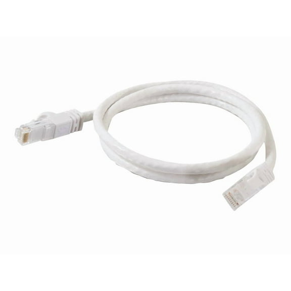 C2G 35ft Cat6 Snagless Unshielded (UTP) Ethernet Network Patch Cable - White - patch cable - 35 ft - white