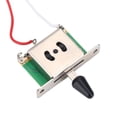 thumbnail image 1 of Metal & Electron Electric Guitar Metallic Wiring Harness Prewired Kit 3 Way Switch Pots Set, 1 of 8