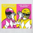 thumbnail image 3 of CafePress - Power Rangers On Their Cell Ph Men's Value T Shirt - Men's Classic Graphic T-Shirt, 3 of 4