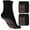Black, variant on Rhewides 4 Pairs of Thermal Socks Self Heated Socks Comfortable Breathable Socks for Men and Women