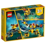 LEGO Creator Underwater Robot and Submarine Toy Building Kit 31090
