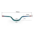 thumbnail image 3 of Decodeary Mountain Bike Handlebar 31.8mm 720/780mm Extra Long Riser Bar Aluminum Alloy, 3 of 9