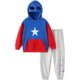 thumbnail image 1 of Conjunto deportivo Marvel Capitán América 2 piezas gris para niños de 2 años, 1 of 6