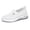 White, variant on Women's Woven Orthopedic Breathable Soft Shoes Go Walking on Foam Shoes Hands Free in Sneakers Arch Support