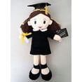 thumbnail image 2 of 17" Graduation Cute Girls Doll 3D with Cap, Gown and Diploma Plush With Music, 2 of 2