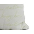thumbnail image 2 of Simply Daisy, 26 x 26 inch, Martini Glass Text Fade Geometric Print Pillow, Light Green, 2 of 2