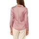 thumbnail image 3 of CAMISAS ELEGANTES PARA MUJER INSPIRADAS CHIC, CON CUELLO PUNTA V Y MANGAS LARGAS, BLUSA DE SATÉN SUAVE L ROSA POLVO, 3 of 8
