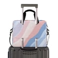 thumbnail image 2 of FORMRS 16" Laptop Bag Carrying Sleeve Case with Handle Travel Shoulder Briefcase, Abstract Blue, 2 of 8