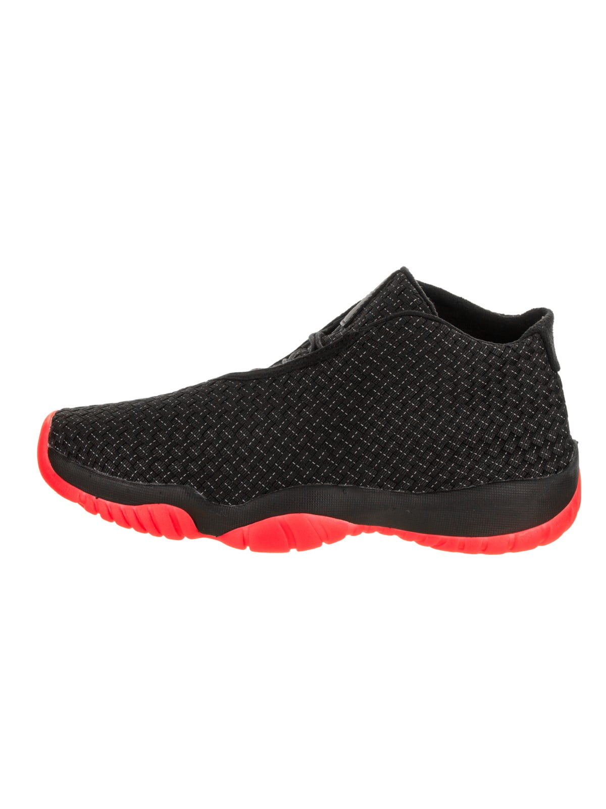jordan futures black and red