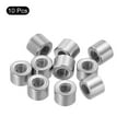 thumbnail image 3 of Uxcell 10Pack Round Connector Nuts, M4x6x8mm Coupling Nut Sleeve Rod Bar Stud Nut, 3 of 6