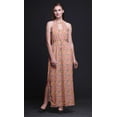 thumbnail image 2 of Bimba Floral Ladies Sleeveless Long Print Maxi Dress with Side Slits Summer Wear-XXX-Large, 2 of 6