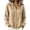 A-Beige2345, variant on XIAOCHA Mens Solid Zip Up Hoodie Relaxed Fit Fall Daily Long Sleeve Hooded Sweatshirts