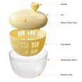 thumbnail image 5 of Salad Spinner Lettuce Dryer Strainer Fruit Washer Kitchen Tool Vegetable Dehydrator for Wash & Dry Salad Greens, 5 of 9