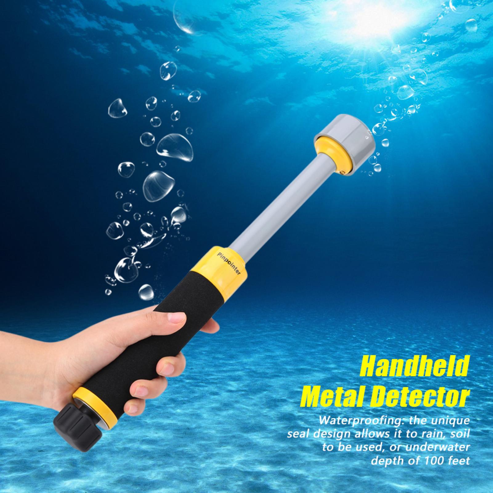 Hilitand Pinpointer Metal Detector, Waterproof Metal Detector, For