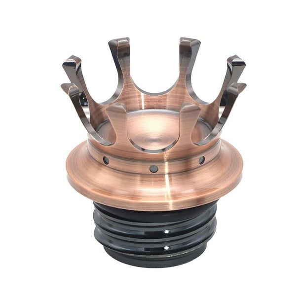 Speravity Tapón de gasolina King funcional, tapa de gasolina a prueba de fugas para motocicleta, tapa de tanque de combustible portátil, tapa de Accesorios para motos No.1 Speravity VI009356-01