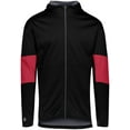 thumbnail image 3 of Holloway Sportswear XL Sof-Stretch Jacket Black/Scarlet 229537, 3 of 5