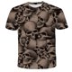 thumbnail image 1 of Summer 3D Printing Skull T Shirt For Chiidren Streetwear Hip Hop Trend Personality Punk Tops Harajuku Leisure Top Tees6T Gong Bohan LED, 1 of 2