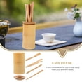 thumbnail image 3 of Troglfold tea spoon 6Pcs Tea Tool Set w/ Spoon Scoop Tongs Holder Gongfu Tea Ceremony Accessories,7.09"X2.56"X1.18", 3 of 11