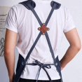 thumbnail image 3 of Woodworking Apron, Heavy Duty Canvas Working Tool Apron with Pockets, Adjustable Strap Aprons for Women, Men, 3 of 5