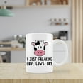 thumbnail image 3 of Funny Dairy Cow Mug Cup,I Just Freaking Love Cows OK Ceramic Mug-11oz Coffee Milk Tea Mug Cup,Gifts For Cow Lovers Farm Girls Women Men Teen Girls, 3 of 5