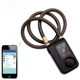 thumbnail image 1 of Cerradura de alambre de acero con Bluetooth para bicicleta, coche eléctrico, motocicleta, sin llave, desbloqueo por aplicación Bluetooth, alarma de vibración, antilluvia, 1 of 5