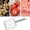 White, variant on Tomato Slicer Portable Stainless Steel Kitchen Tool for Precise Tomato and Onion Slices Easy Handheld Cutter for Fruits and Vegetables Versatile Cooking Utensil