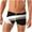Black, variant on ZVNAΖH Men's Square Leg Swim Briefs Swimsuit Athletic Swimwear Bathing Suit Swimming Trunks
