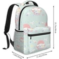 thumbnail image 2 of Cinnamoroll Anime Laptop Backpacks Kawaii Aesthetic Waterproof College Travel Daypack Adult Pink Casual Largecapacity Backpack, 2 of 7