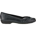 thumbnail image 2 of Women's Walking Cradles Fall Ballet Flat Navy Leather 7.5 M, 2 of 7