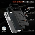 thumbnail image 5 of MYKOMI Compatible with iPhone 17 Pro Max Case Wallet with Card Holder (2 Cards) Ring Stand Military Grade Protection Shockproof Phone Case for iPhone 17 Pro Max 6.9 inch, 5 of 7